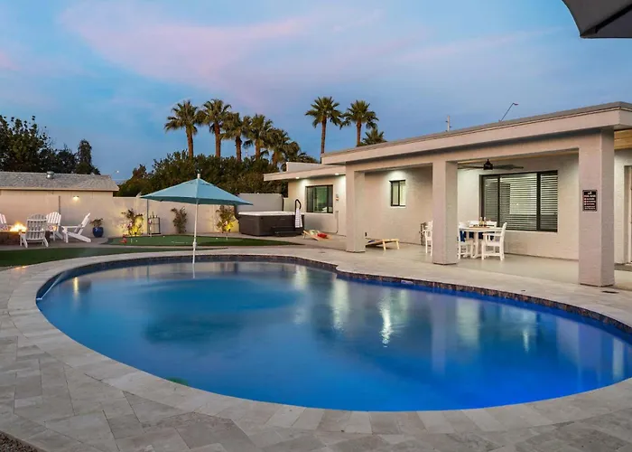 Desert Willow - Pool Pickleball Basketball Court Firepit & Putting * Scottsdale