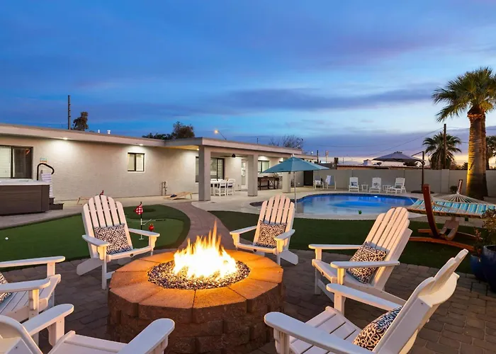Desert Willow - Pool Pickleball Basketball Court Firepit & Putting Scottsdale